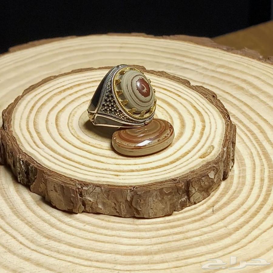 خاتم فضه عقيق يماني سليماني64404556370561111