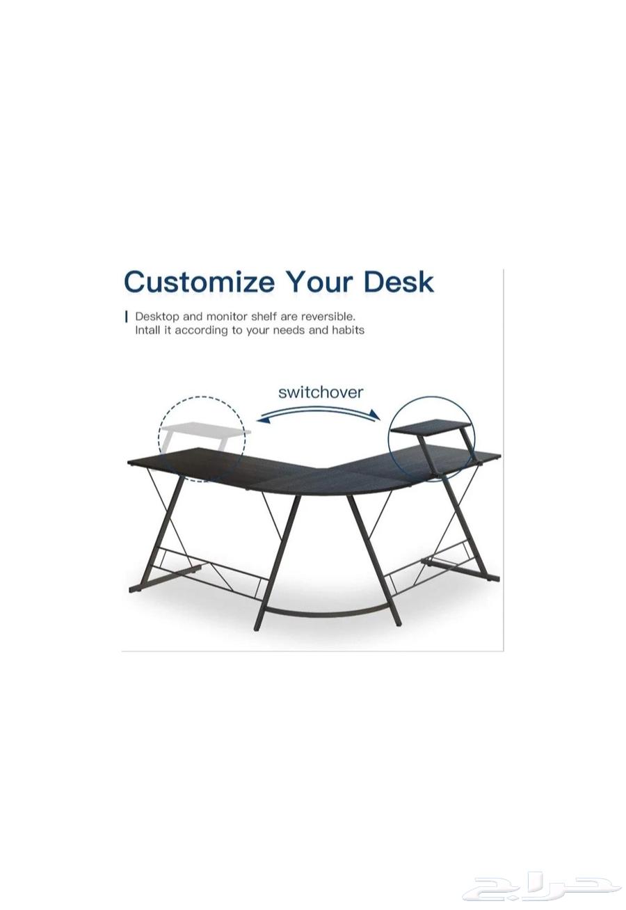 طاوله قيمنق ال - L Gaming Desk64403068739713114