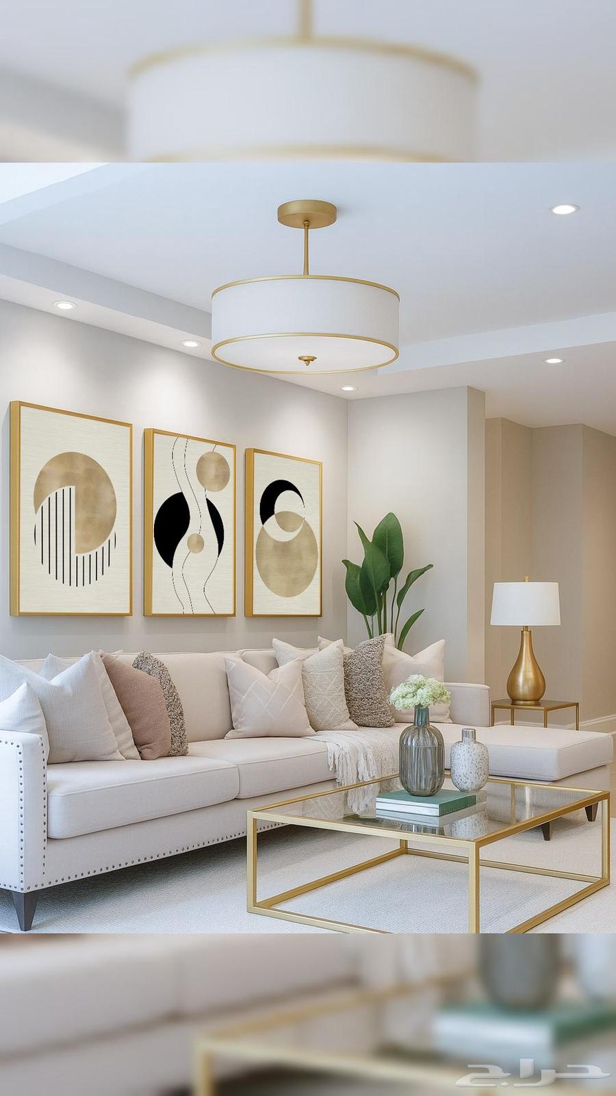 Sofa Al-Habeh detailed and ready, upholstery available for all types of sofas on installments64403618009346111