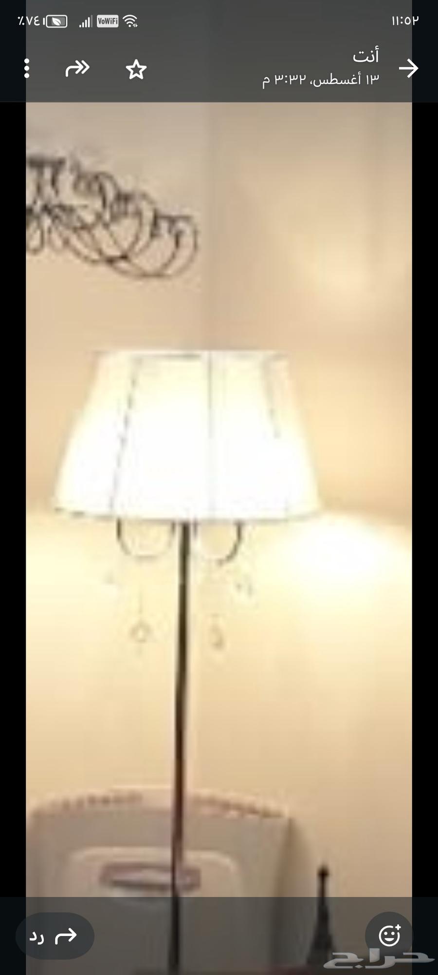 نجف اتنين صغار ووحدة كبيرة ومعن وحدة عامود64404903660034111