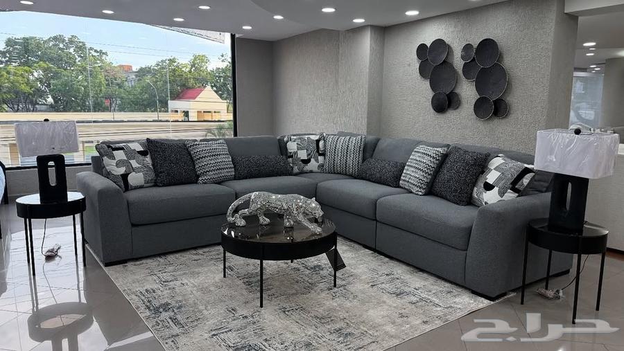 Sofa Al-Habeh detailed and ready, upholstery available for all types of sofas on installments64403618009346112