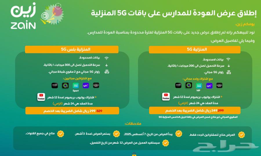 مودم (راوتر ) زين 5G  عرض خاص لفترة محدودة64401911524865110