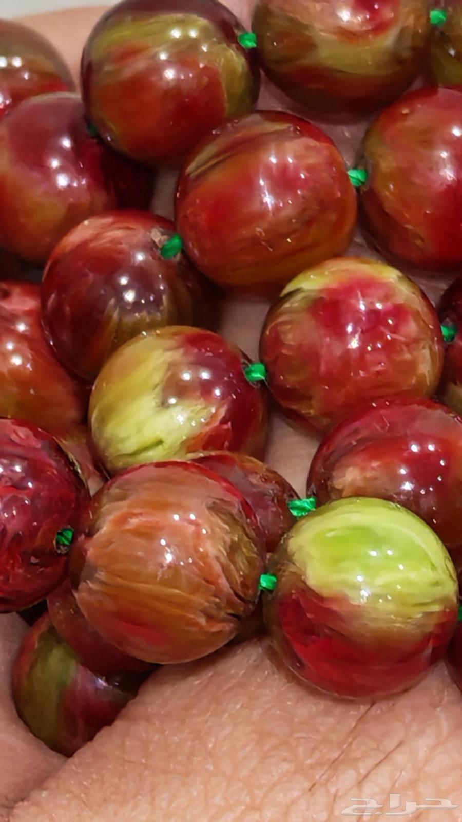 سبحة فاتوران صب جديد لون تفاحي64401772658689111