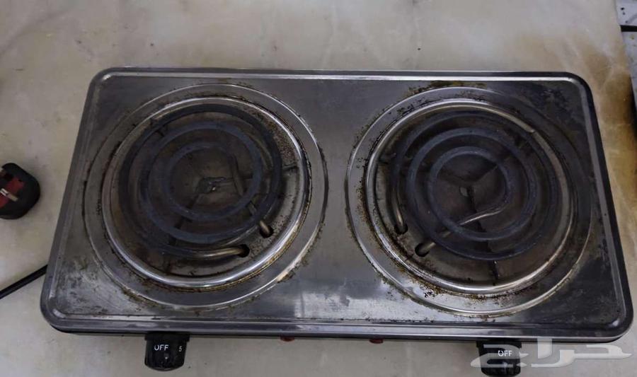 موقد كهربائي عينين جديد وبحالة جيدة للبيع ضمان سنتين ضمان64401299917571112