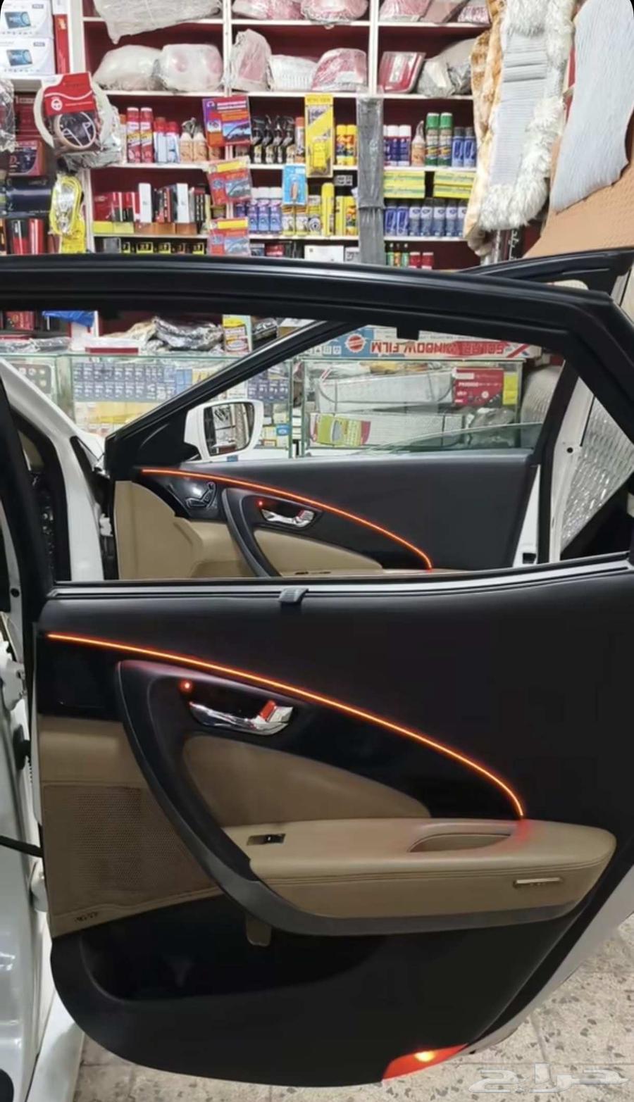 ليد داخلي الياف 64 لون تحكم عبر الجوال ازيرا64557975959170110