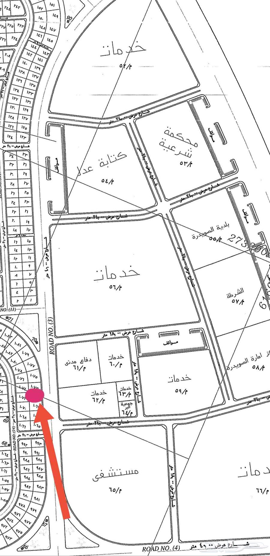 Land for sale in Al-Suwaidra First Plan, Commercial, Prime Location and Worth It63614100346755111