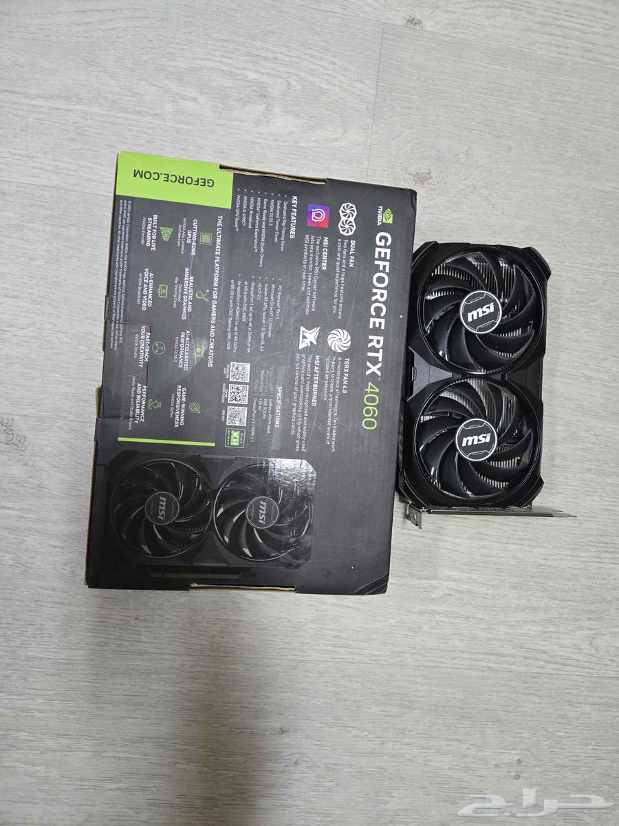 MSI 4060 Graphics Card63619648447235112