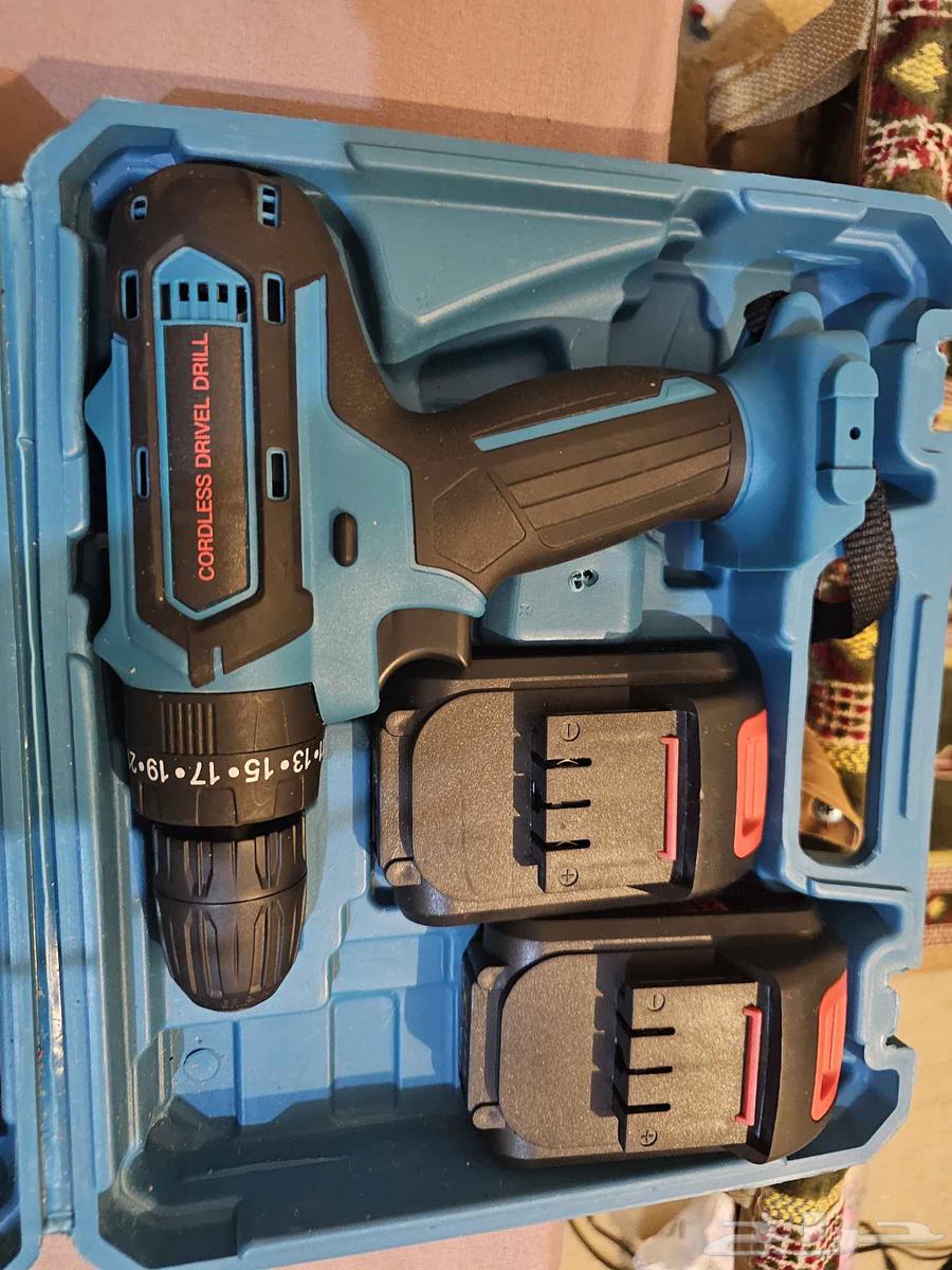 دريل Cordless مستعمل إستعمال خفيف مع كشاف يج معاه كافة ملحقا64403393777923112