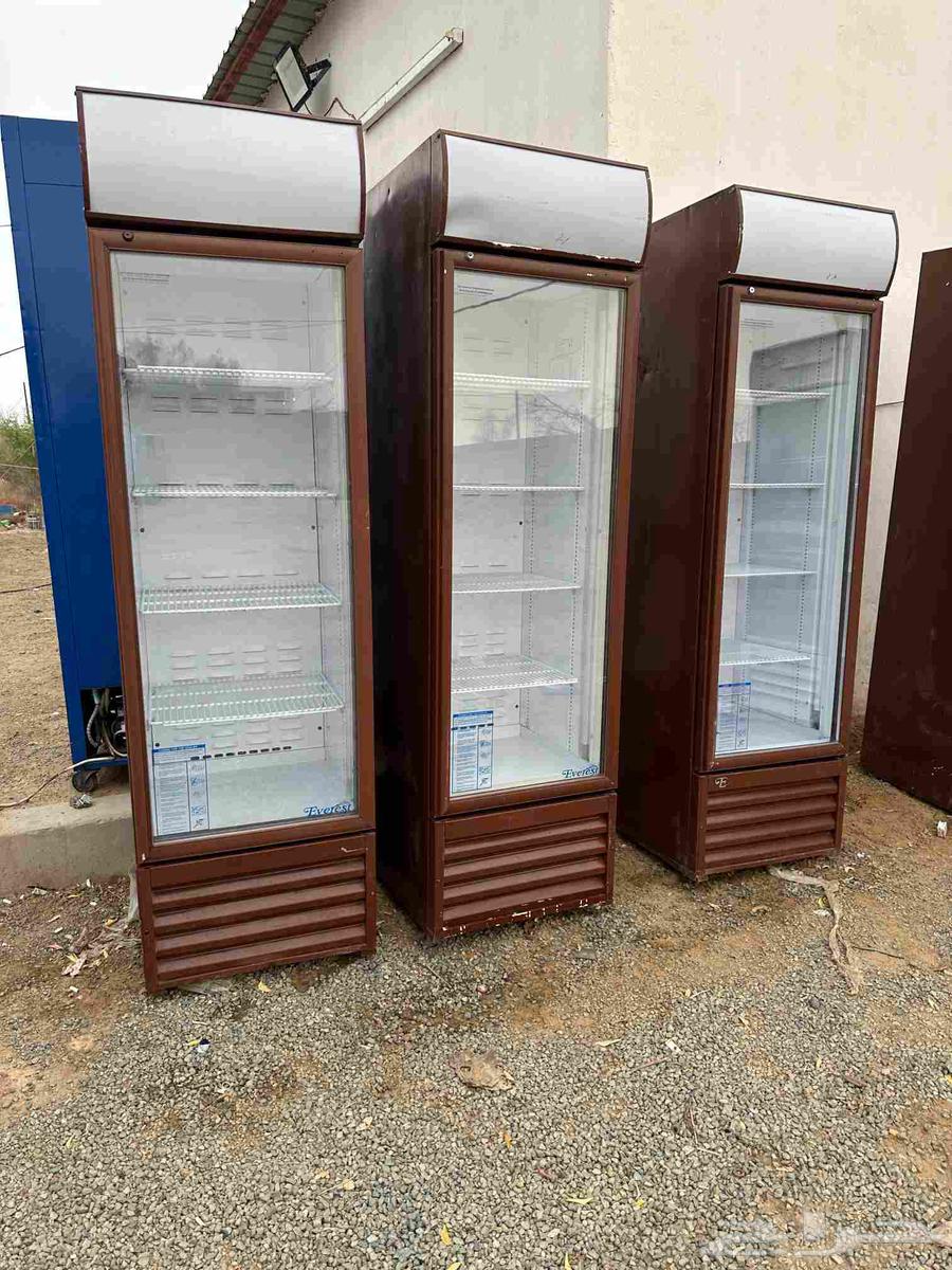 للبيع ثلاجات عرض مقاص 60 في مترين نظيف وكاله تبريد على شرط64402900348801111