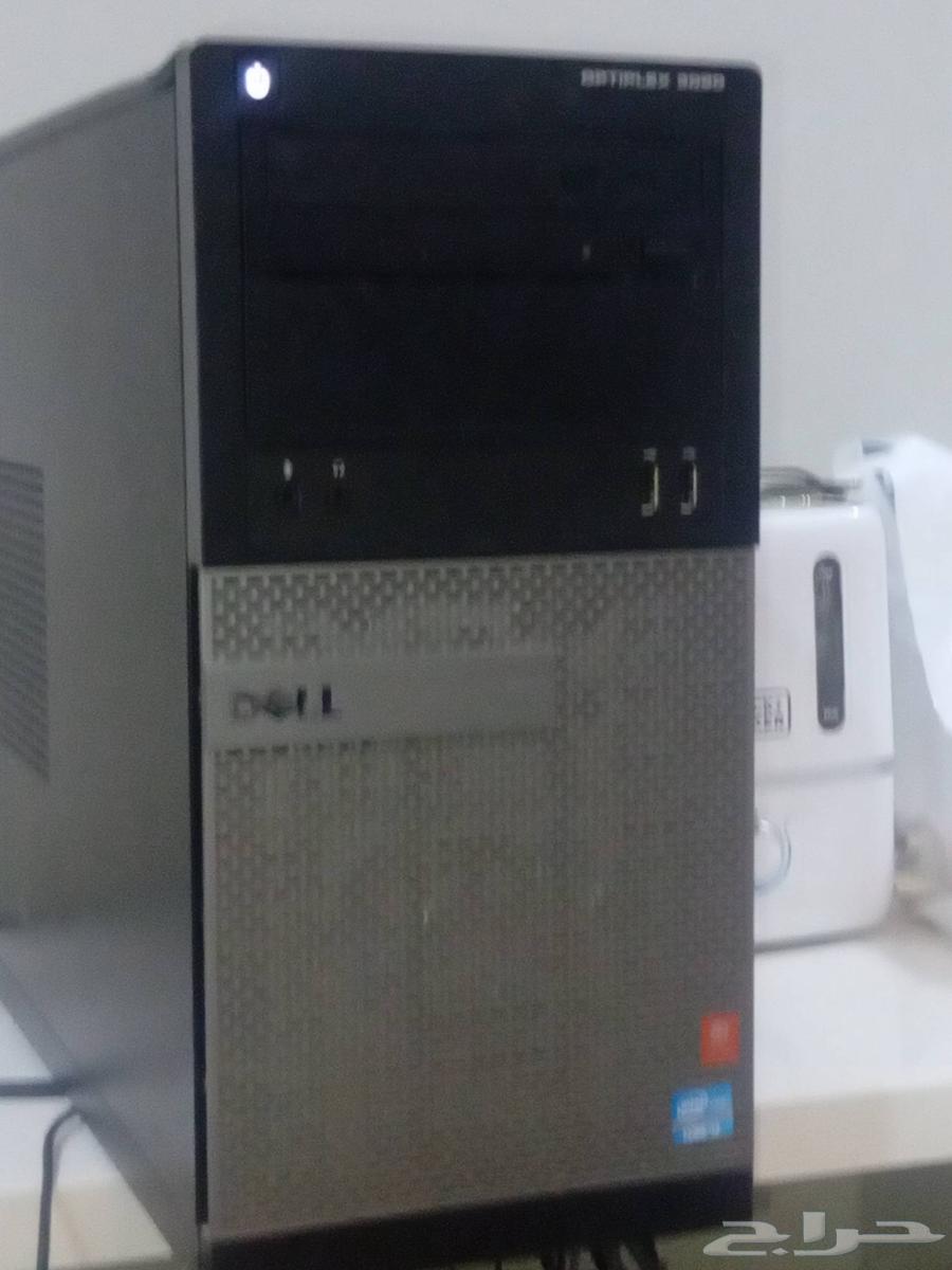 كمبيوتر مكتبي من شركه ديل وشاشه ال جي. هاردسك 25064401008312321112