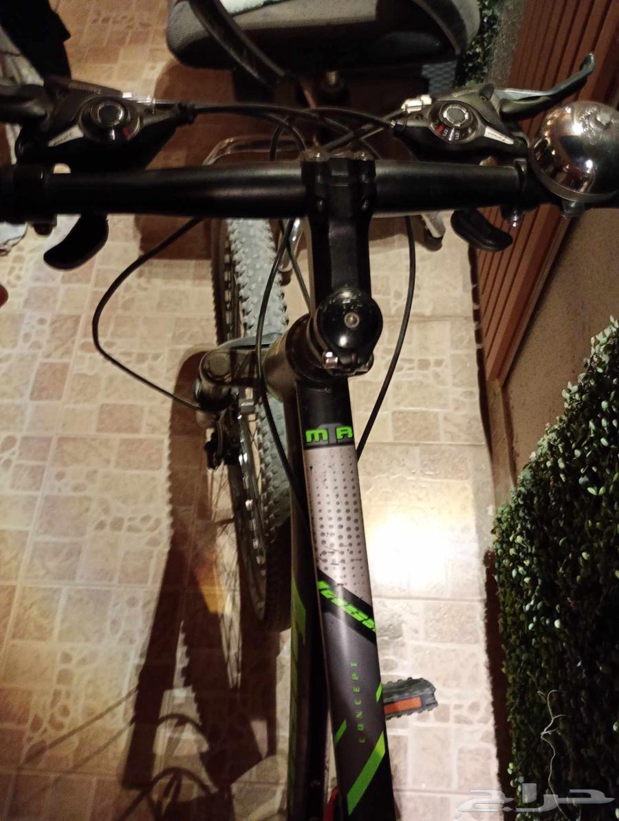 دراجه مقاس 26 مع جنزير وشنطه والسعر على السوم الدراجة في حال64403346478721113