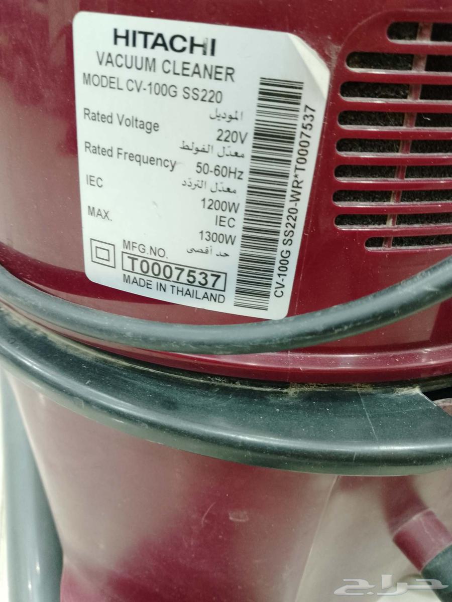 مكنسه هيتاشي تايلندي مستعمل نظيف للبيع 1300وات64404000169729110