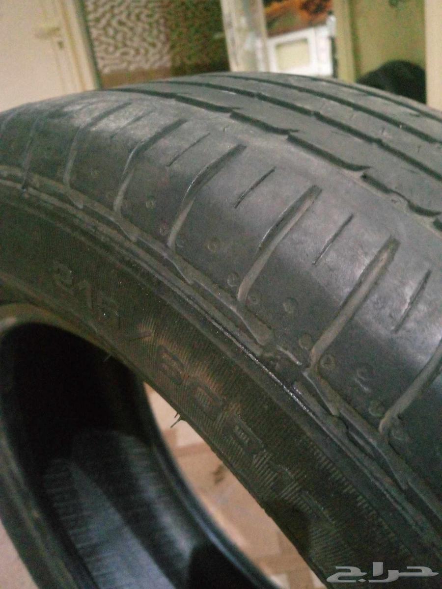 كفرين مقاس 215 60 17 قودير الماني نظيفة جدا64556183108097112