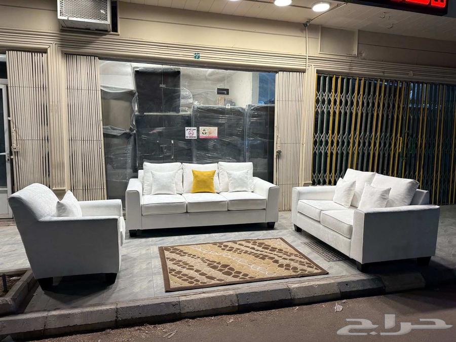 طقم كنب اشلي 6 أشخاص فخم ماركة اشلي64403151583363110