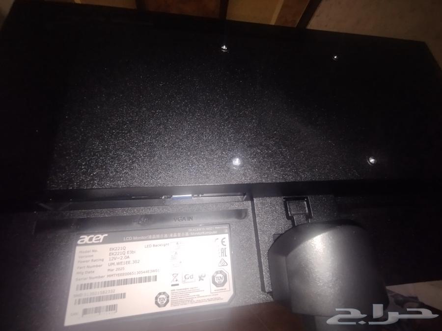 شاشة قيمنق 21 بوصة 100hz فل اتشدي جديدة مع كرتون64403283845121113