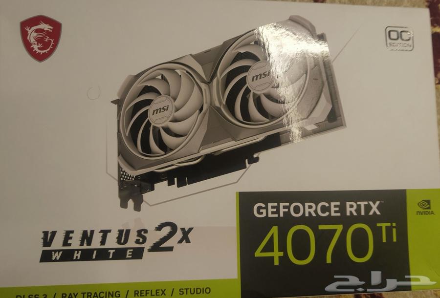 RTX 4070 TI OC مستعمل USED63619456490369113