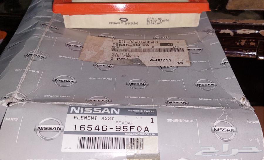 فلتر هواء مكينة صني 2011 Nissan sunny 2011 engine air filter64557740596354112