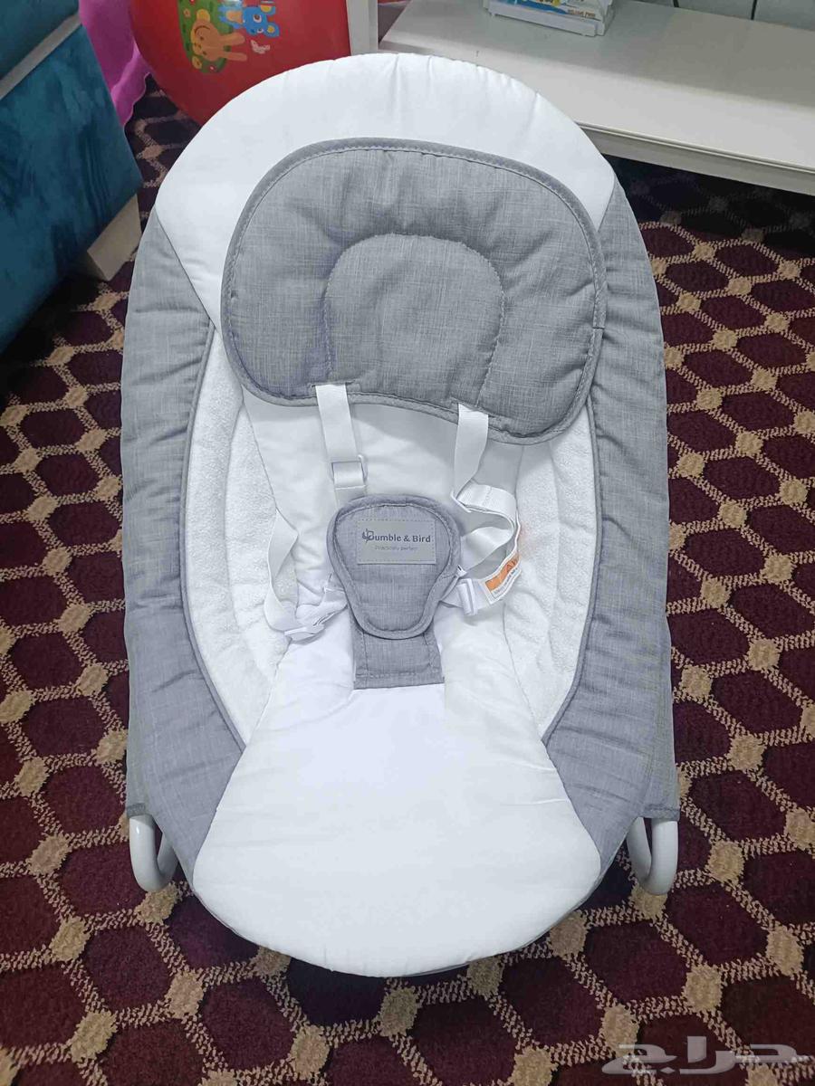 هزاز وكرسي أطفال بالكهرباء 3سرعات كالجديد64403040084867111