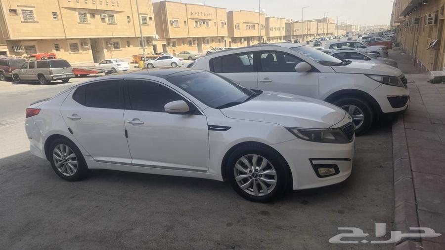 كيا اوبتيما 2015 فل بدون بصمة عداد 178 ايرباق شاص سليم64558836626051111