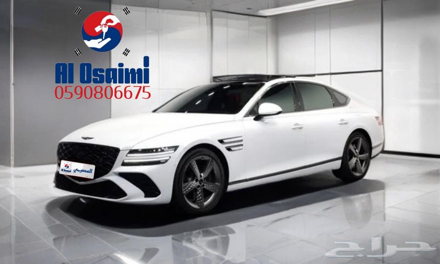 جينسس G80 2025 سبورت 6 سيلندر استيراد من كوريا -معرض العصيمي64556581946753110