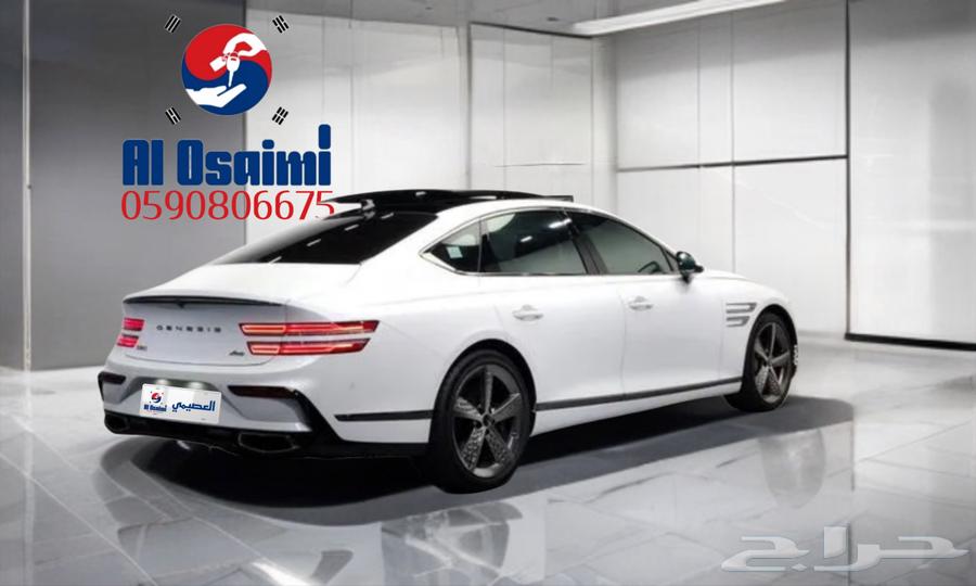 جينسس G80 2025 سبورت 6 سيلندر استيراد من كوريا -معرض العصيمي64556581946753111