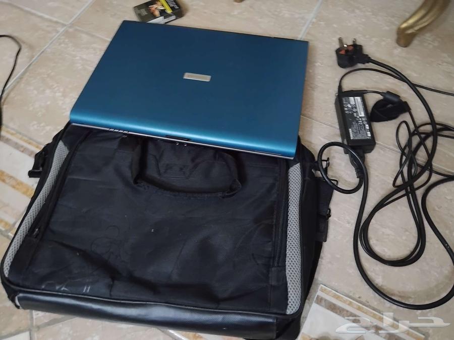 لاب توب توشيبا اصلي مع الشاحن الأصلي مع شنطة64403218303873110