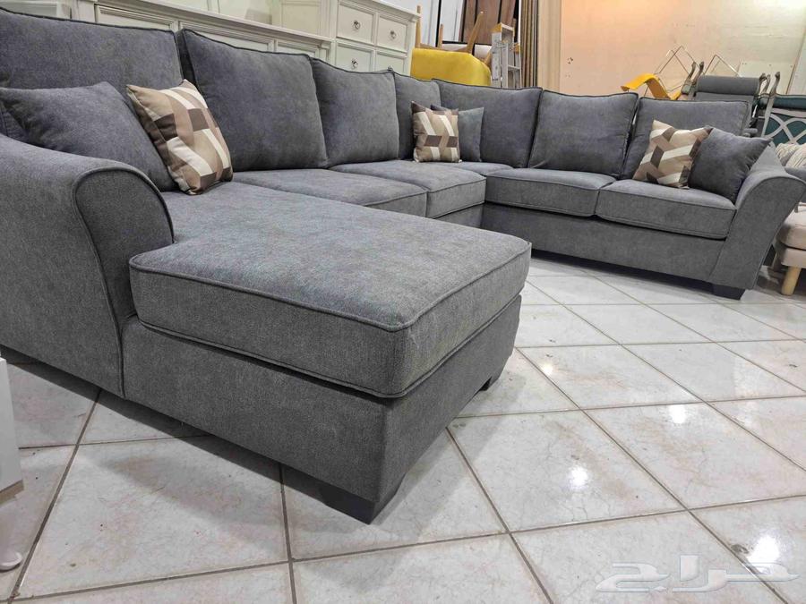 كنب مودرن راقي ماركة ايشلي حرفU64404666826499110