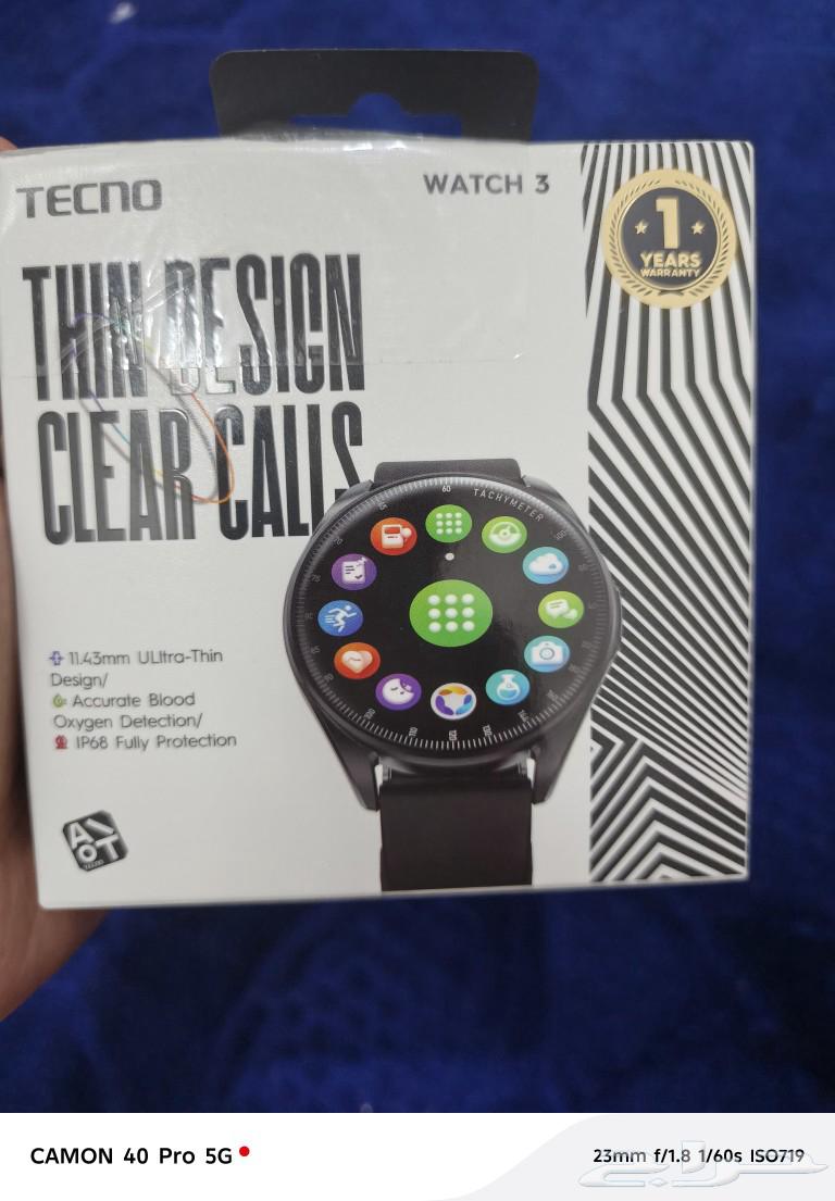 Tecno Smart Watch 3 New from Jarir64402927417091110