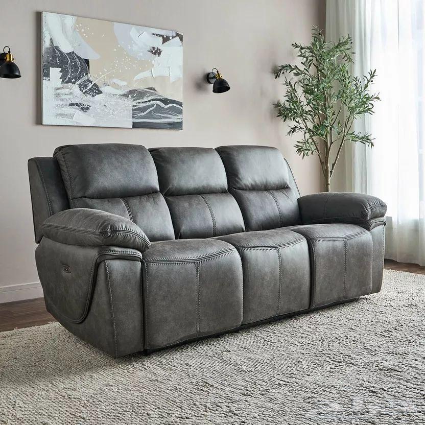 طقم كنب استرخاء كهربائي 3و2 جديد هوم سنتر64402969350914112