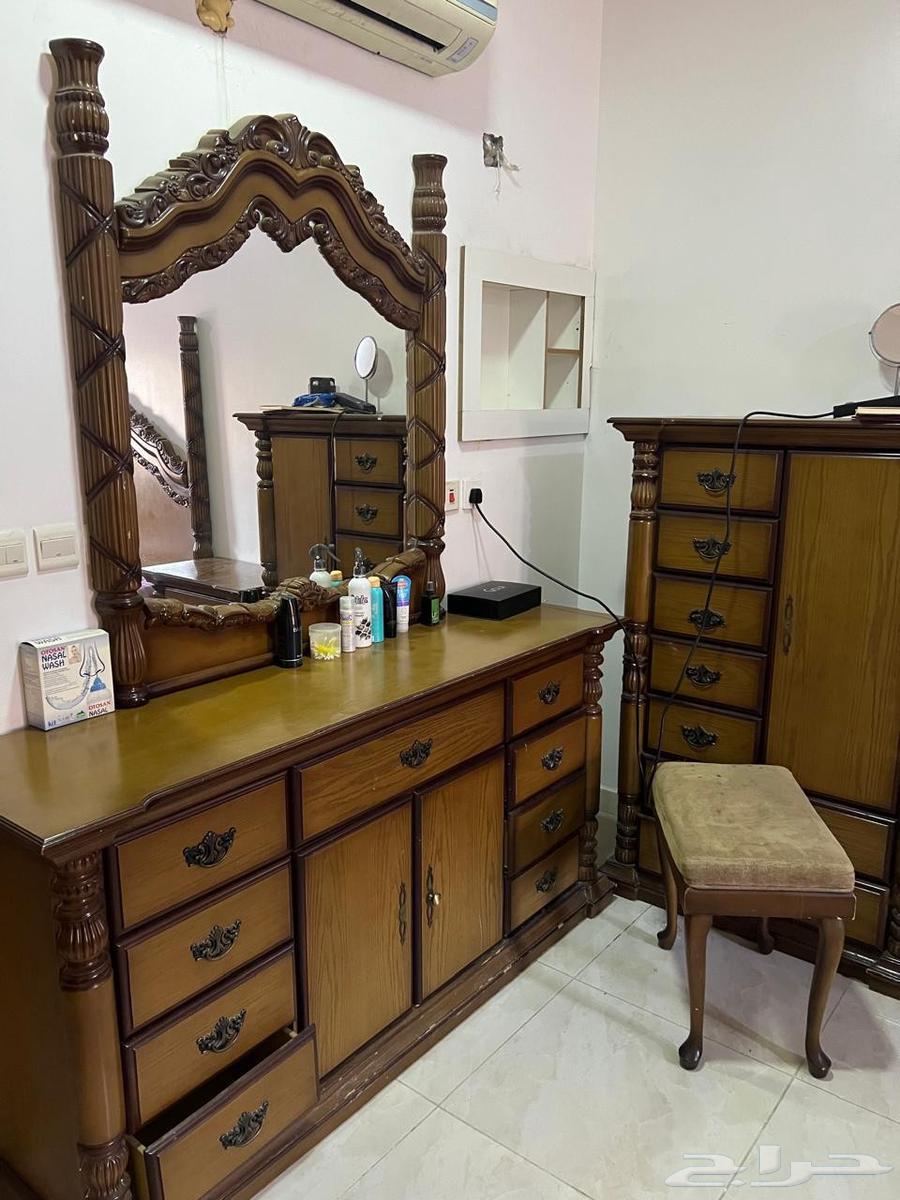 غرفة نوم أمريكي بحالة ممتازة مع مرتبة طبية أمريكي64403101389313110