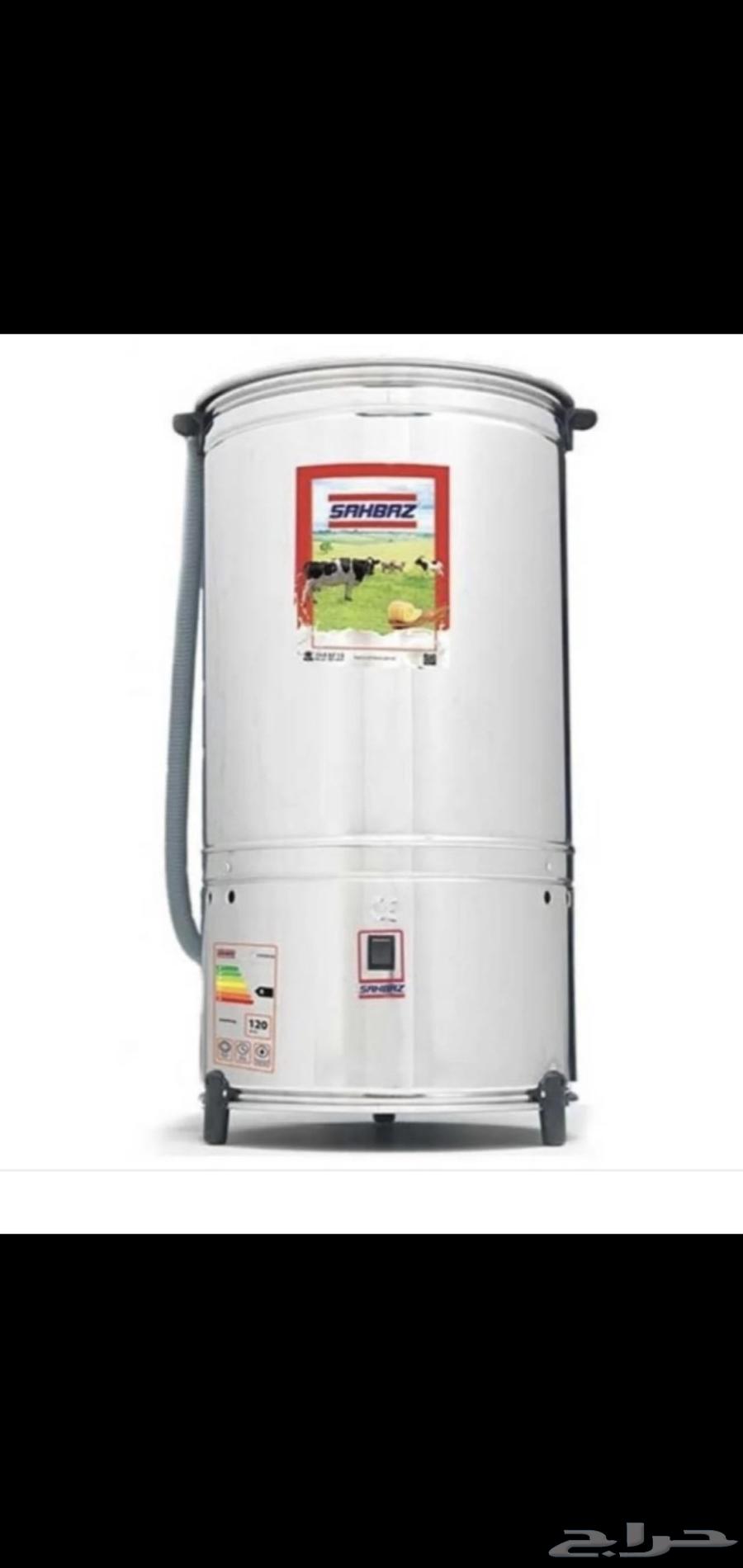 خضاضة حليب استيل صناعة تركي مقاس 20 لتر جديد بكرتون64466277657731111