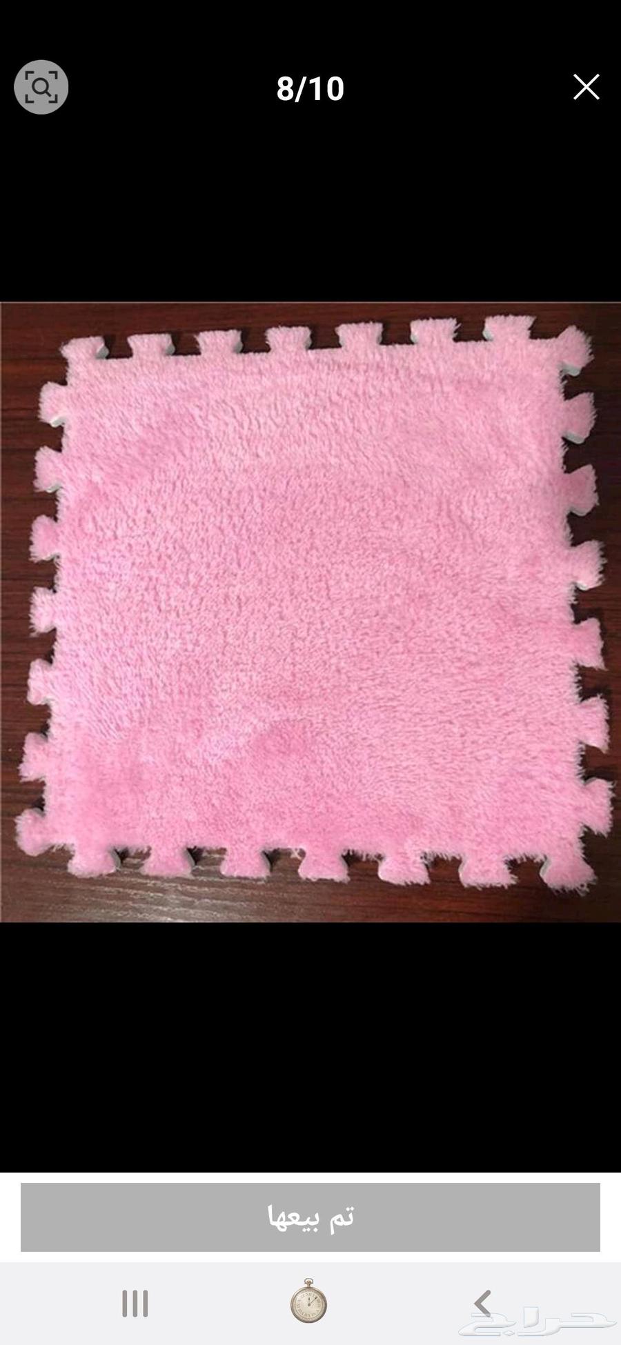 سجاد بناتي أو أطفال فلين قابل للتركيب والتشكيل وردي64470607350402113