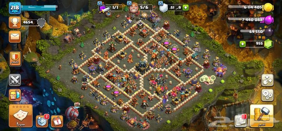 Clash of Clans Level 17 Village, Level 218 Fully Illustrated with Pictures, Selling for 60064469404164355110