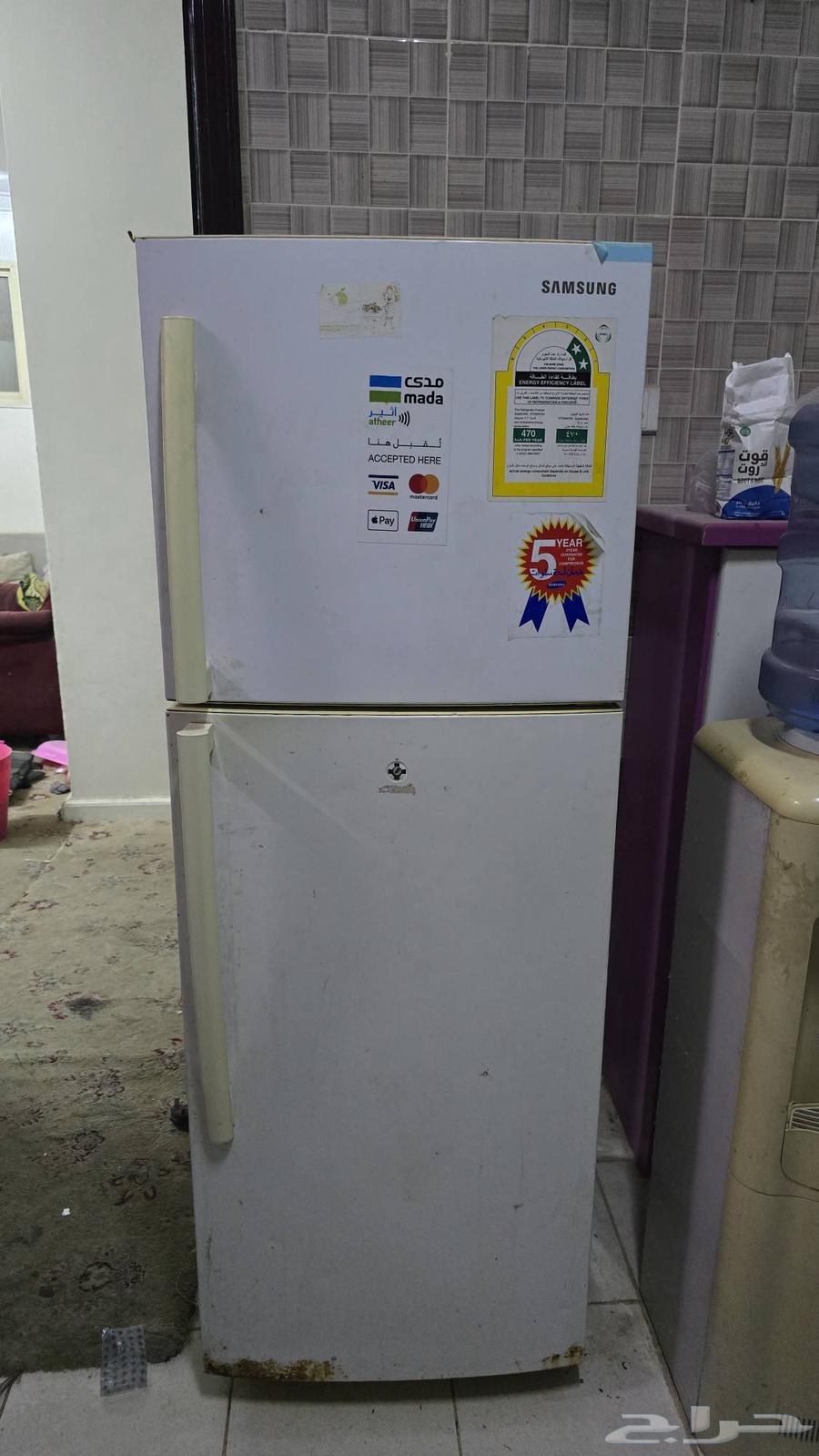 Two used refrigerators, used automatic washing machine, 4 window desert coolers64470718131075110