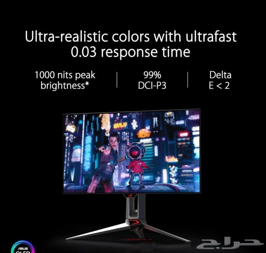شاشة الألعاب الاحترافية ASUS ROG Swift PG27AQDM OLED64464493135235112