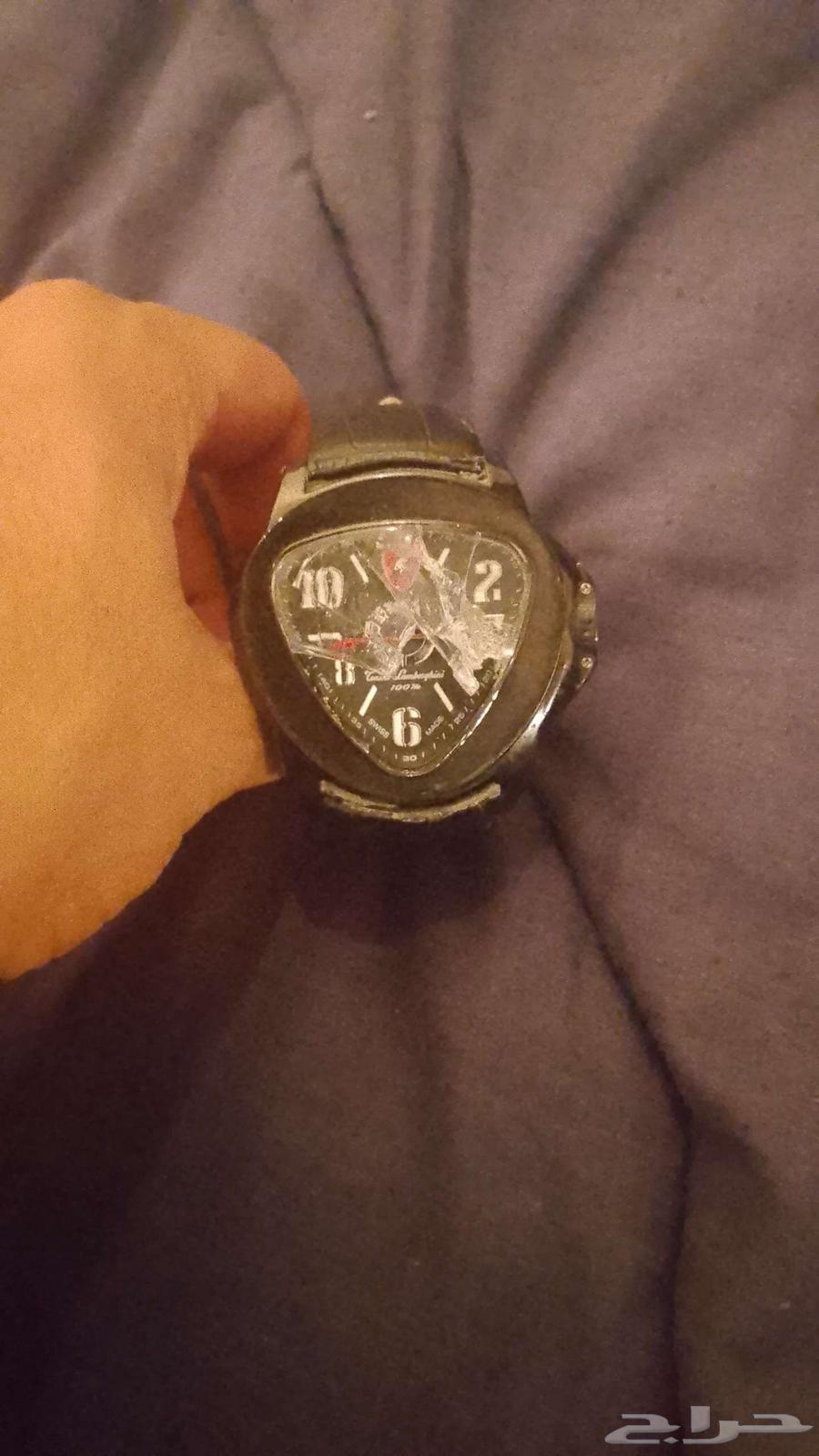 ساعة لمبرجيني اصليه مكسوره64465828935298113