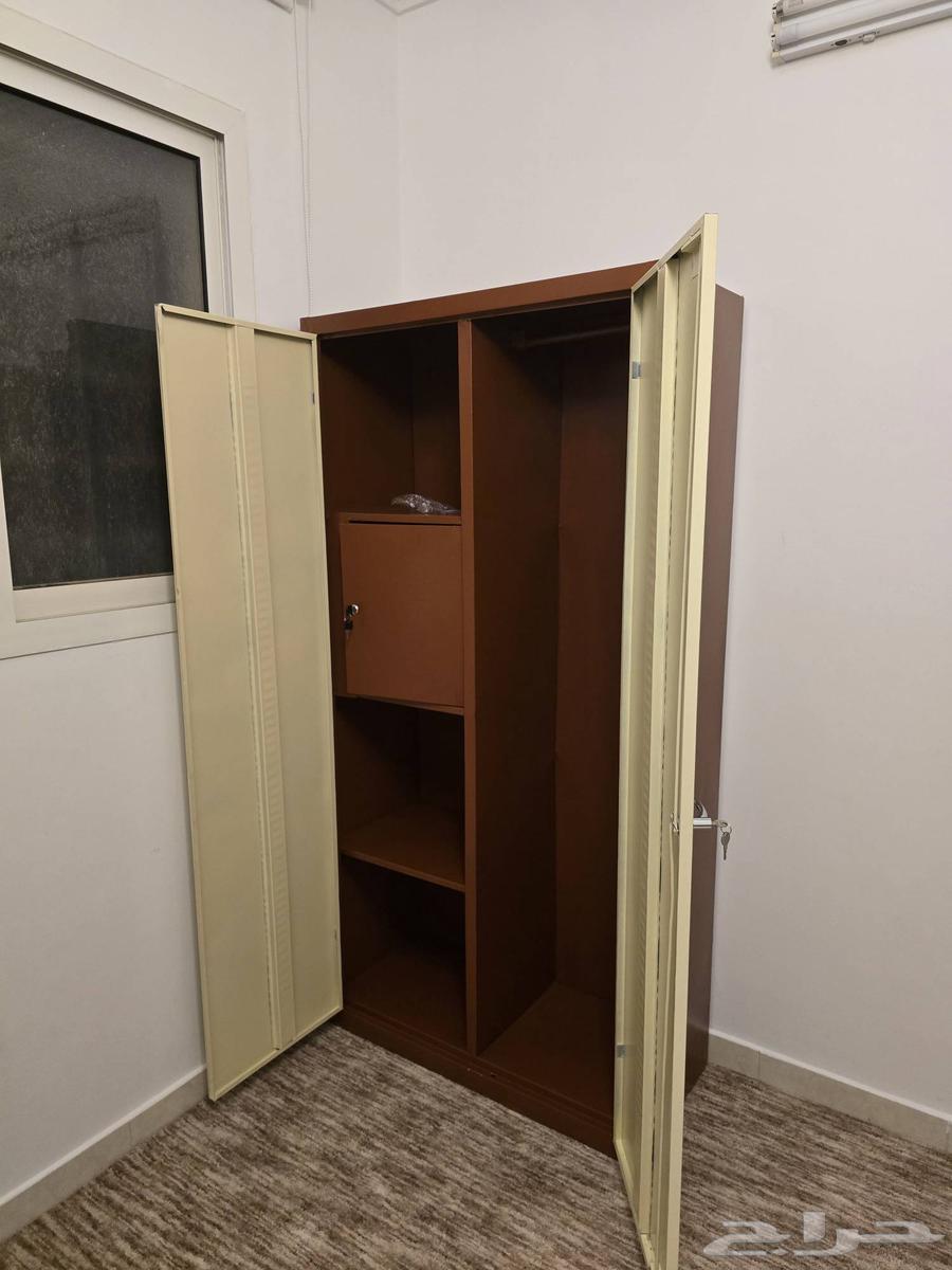 دولاب حديد ملابس بابين جديد64469641168130111