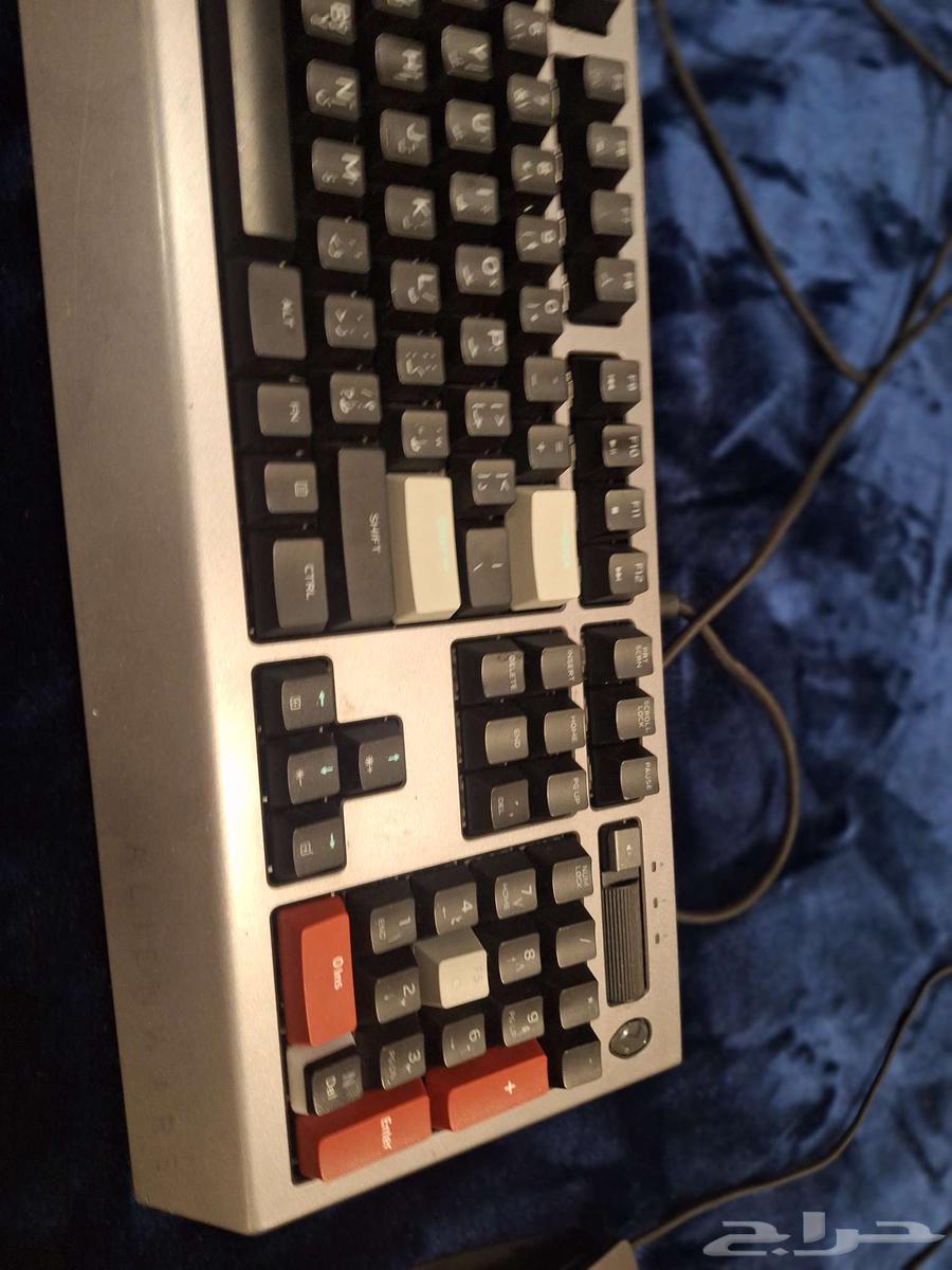 كيبورد اللين وير عربي انقليزي اكبر حجم سويتشات بنيه64471553932161113