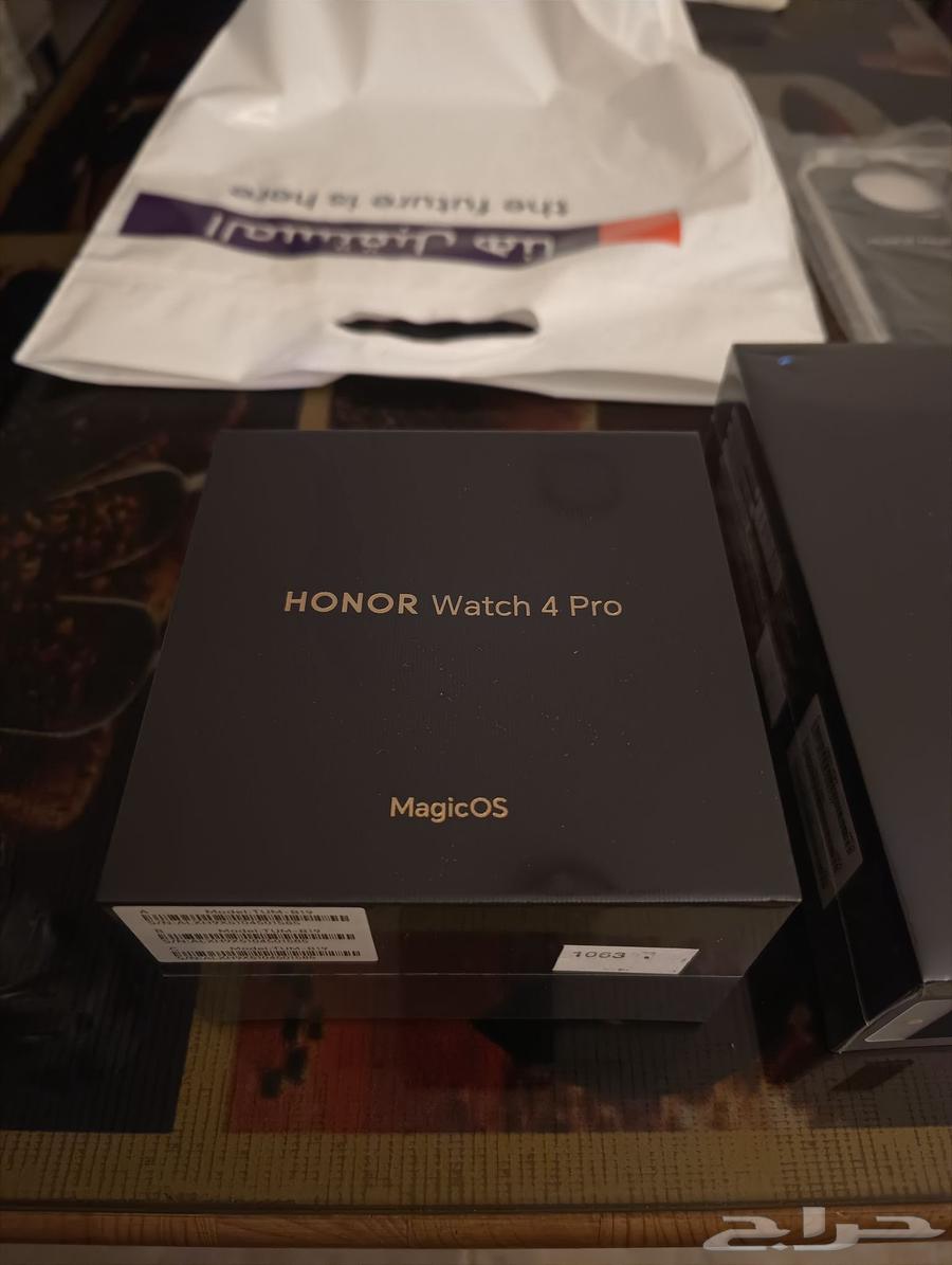 New HONOR watch 4 pro with original box, never opened64470264911489110