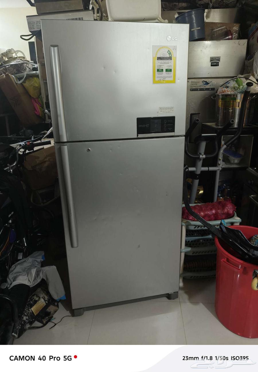 ثلاجه ال جي LG 15 قدم حي ظهرة لبن64467045432323110