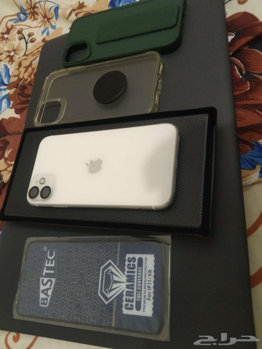 أيفون 11 مستعمل نظيف جدا جدا64471471431042111