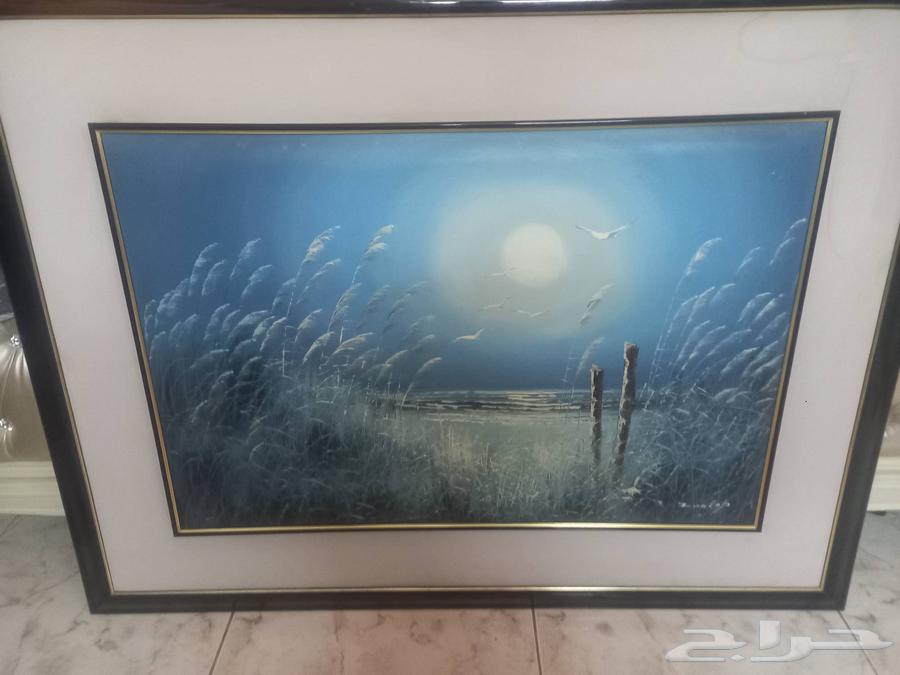 Classic dining table, classic side tables, paintings and antiques64468357200129112