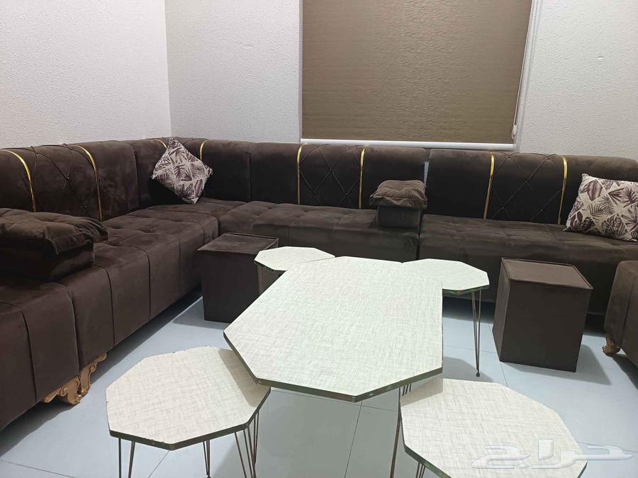 كنب كبير عشر قطع نضيف مافيه اي عيب64467941158530111