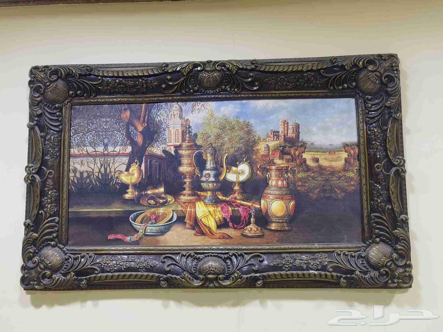 لوحة عتيقه تراثيه كبيره64465675058433110