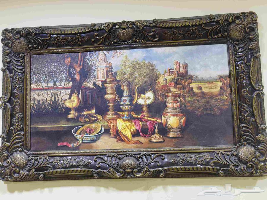 لوحة عتيقه تراثيه كبيره64465675058433111