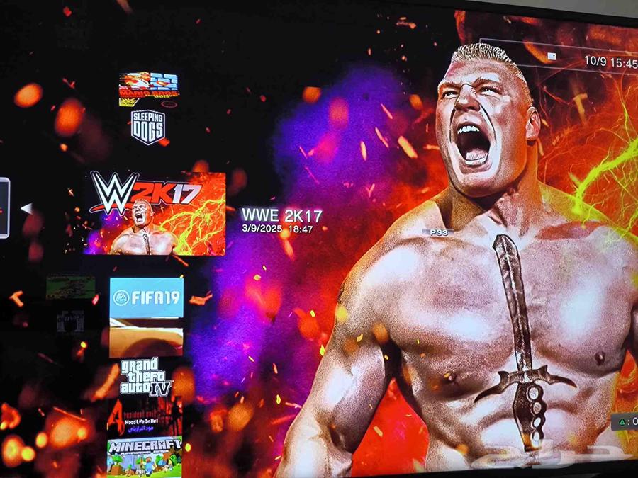 سوني 3 سلم مهكر اخر تحديث والاونلاين شغال بلايستيشن 3 معدل64469795154434111