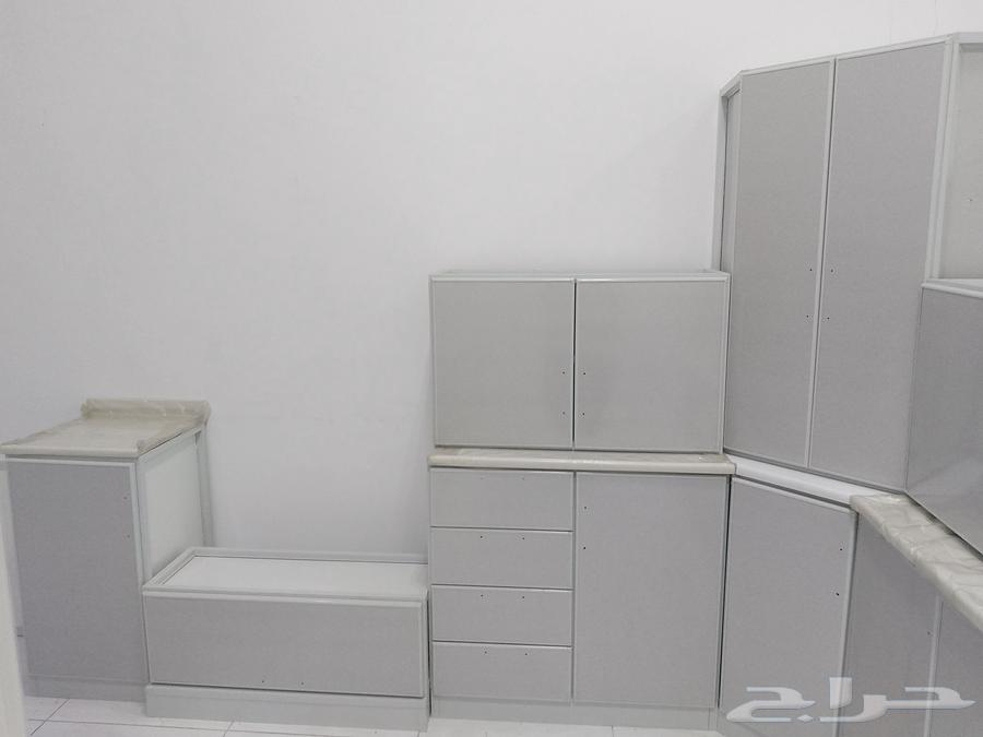 مطبخ جاهز جديد 6 متر الاتنين موجود مع الرخام صناعي درجة 264465451464833113