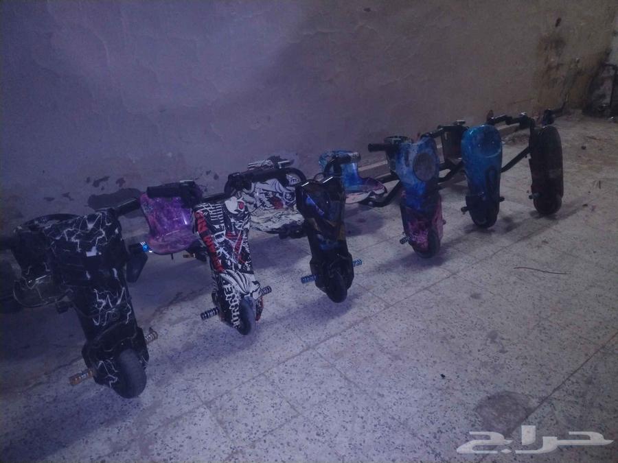 Set of 36 drift scooters, used and functional, without batteries64464789381122110