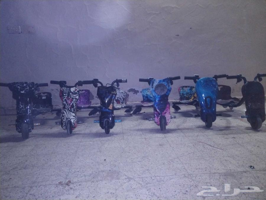 Set of 36 drift scooters, used and functional, without batteries64464789381122112