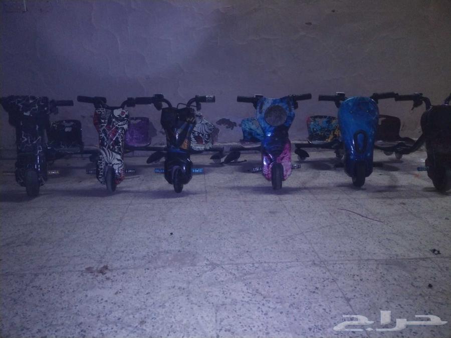 Set of 36 drift scooters, used and functional, without batteries64464789381122111